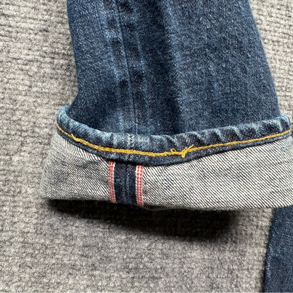 3sixteen Selvedge Jeans Mens 31 (Fits 29x27) Narrow Taper NT-100xk Short King - Picture 3 of 13